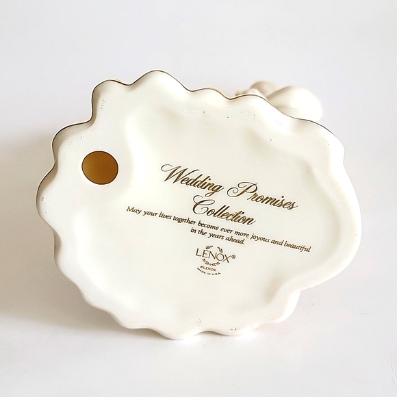 LENOX WEDDING PROMISE PORCELAIN BRIDE & GROOM CAKE TOPPER/FIGURINE VICTORIAN - Picture 9 of 9